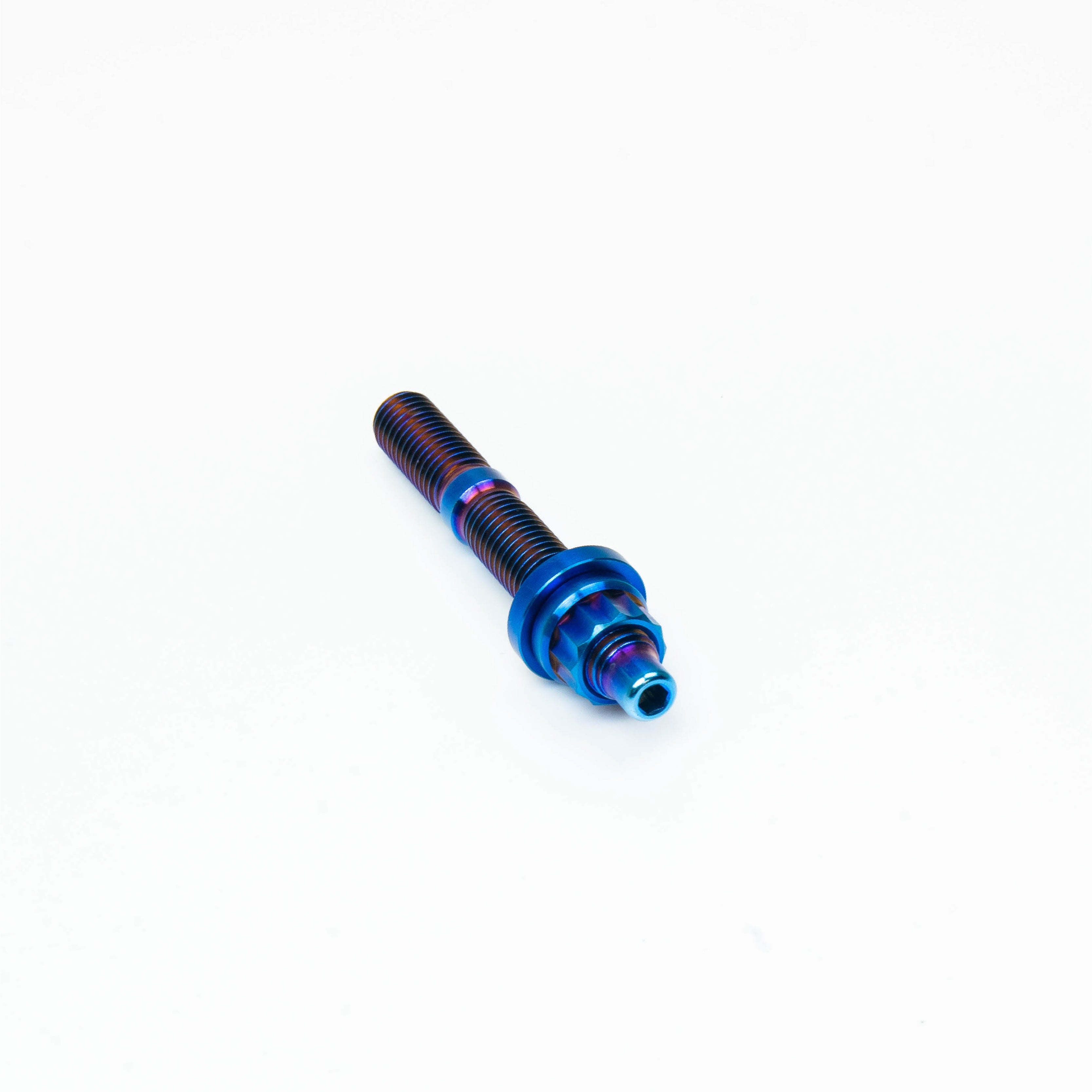 SpeedFactory Racing Titanium Intake or Exhaust Manifold Stud M8 x 1.25mm x 65mm Stud / Nut / Washer (Single Stud Set)
