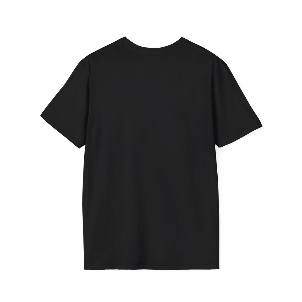 EDRU Emblem T-Shirt | Small Chest Logo, Black Graphic Tee