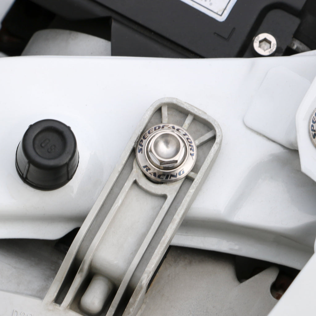SpeedFactory Racing Titanium Headlight / Hood Hinge Hardware Kit