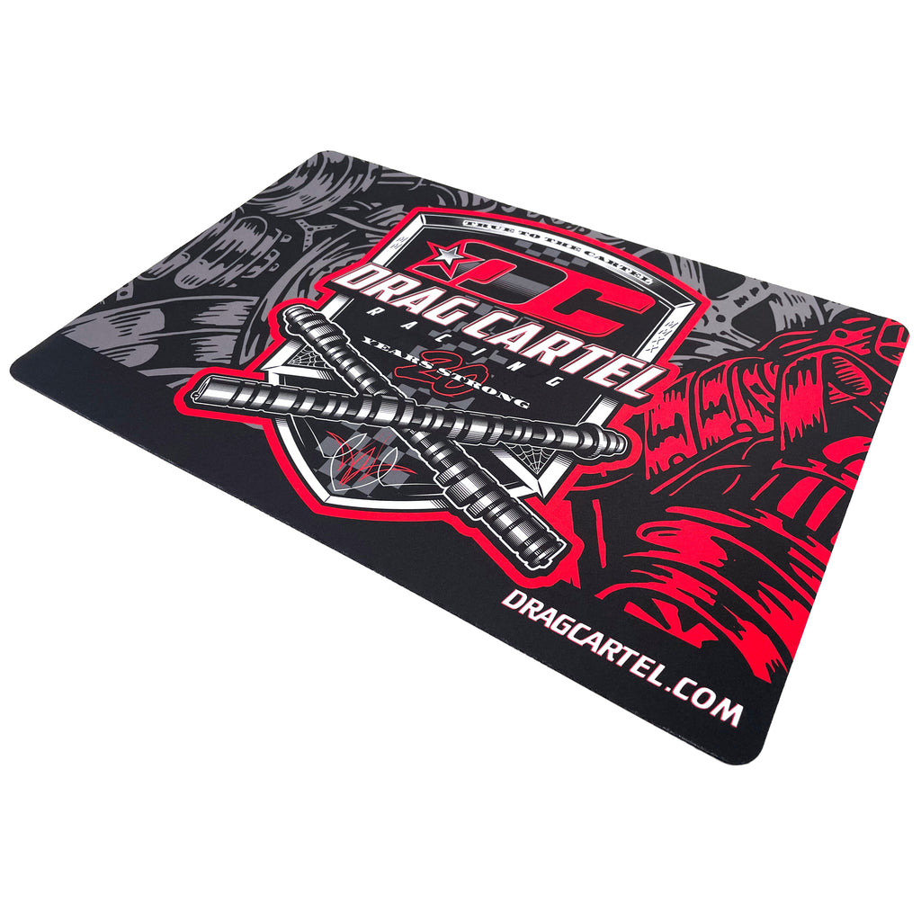 DRAG CARTEL OVERSIZED WORKSHOP COUNTER MAT 12 X 18