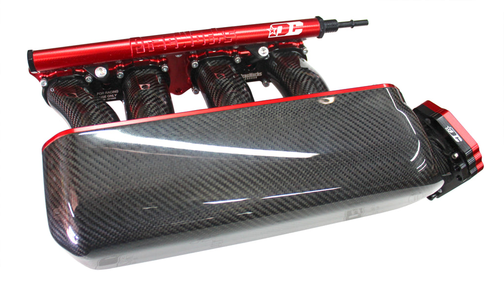 K-SERIES CARBON FIBER INTAKE MANIFOLD 20° PLENUM