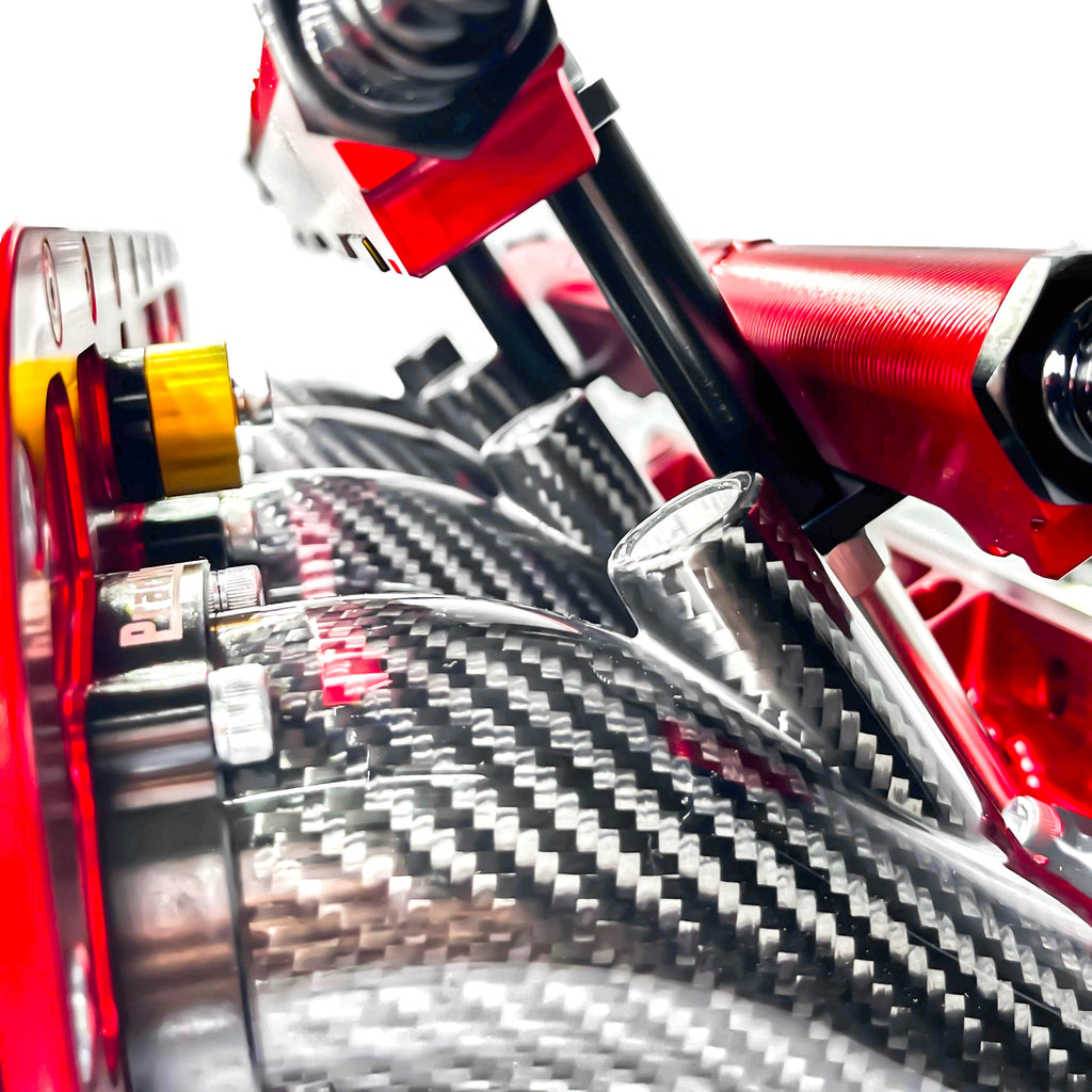 K-SERIES CARBON FIBER INTAKE MANIFOLD DUAL INJECTOR CENTERFEED