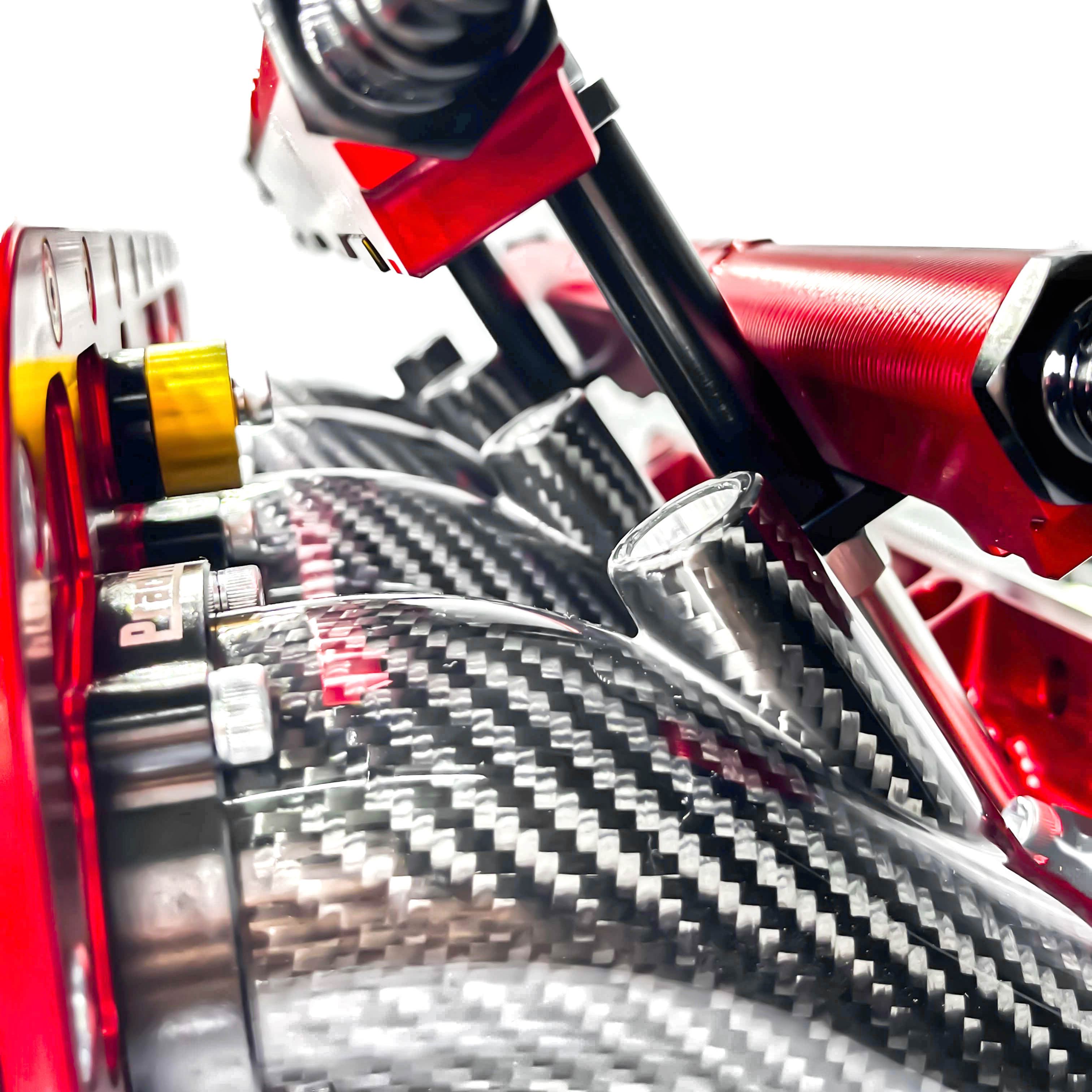 K-SERIES CARBON FIBER INTAKE MANIFOLD DUAL INJECTOR CENTERFEED