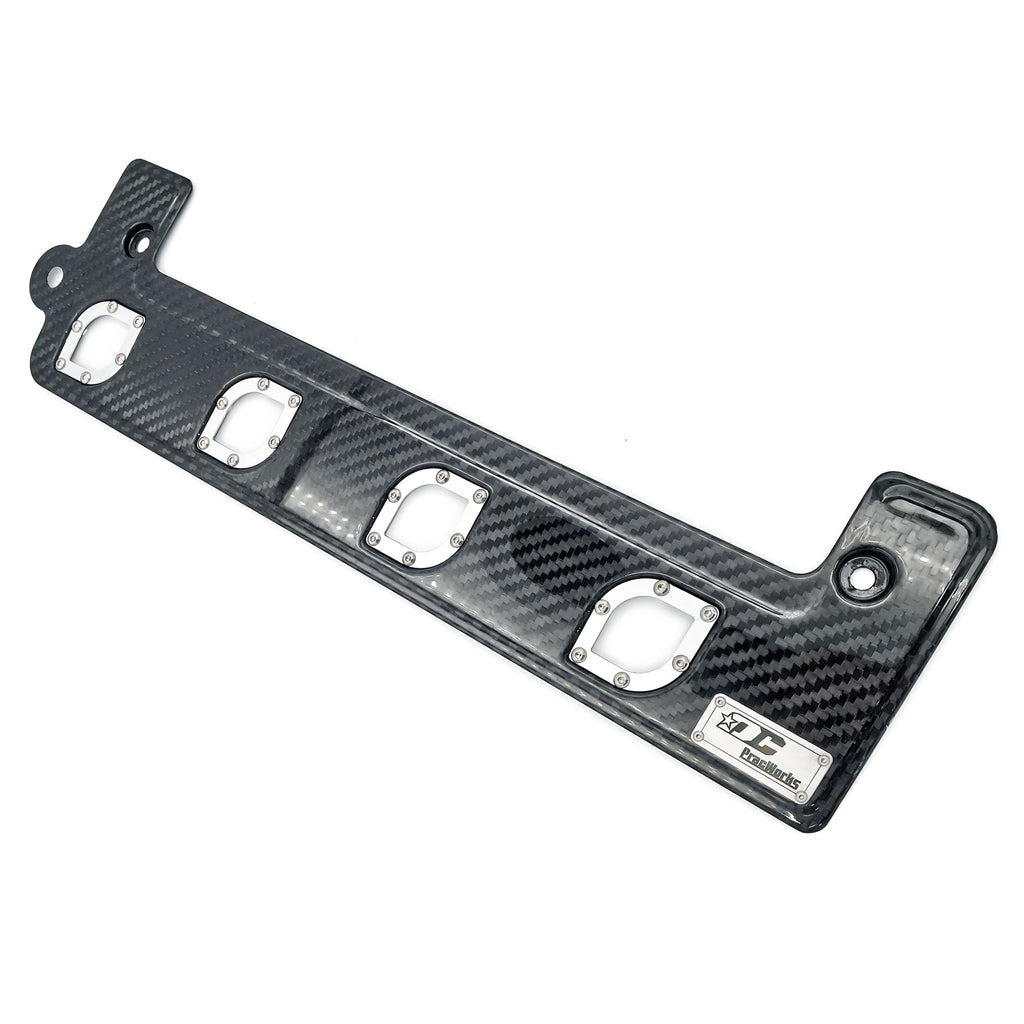 K-Series Coil Pack Carbon Fiber Cover silver