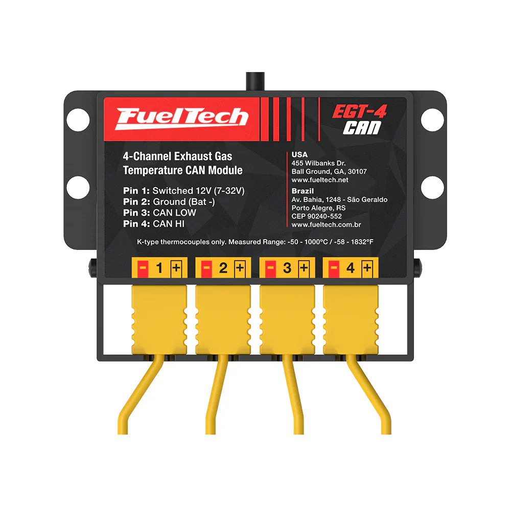 Fueltech EGT-4 CAN Signal Conditioner and Input Expander