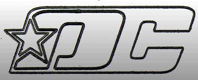DC MACHINED LOGO