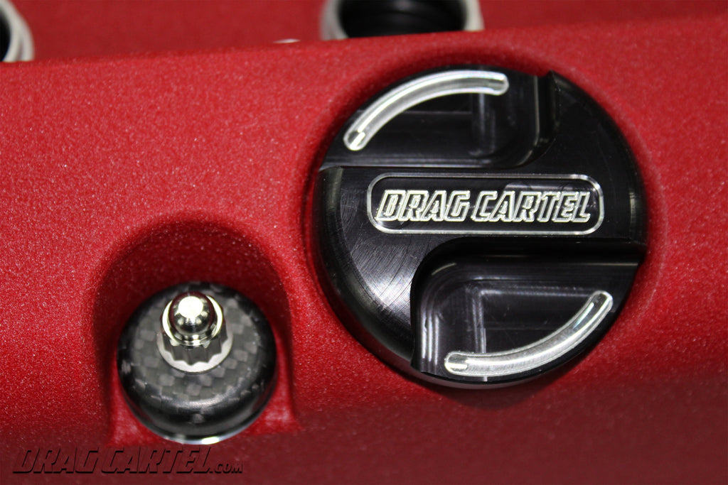 k-series valve cover nuts and oil cap set