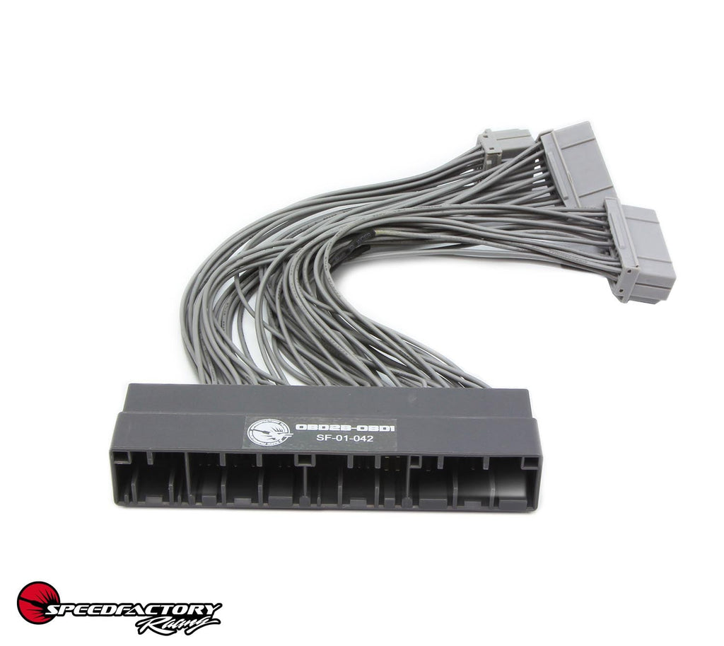 SpeedFactory Racing OBD2B (Vehicle) to OBD1 (ECU) Conversion Harness
