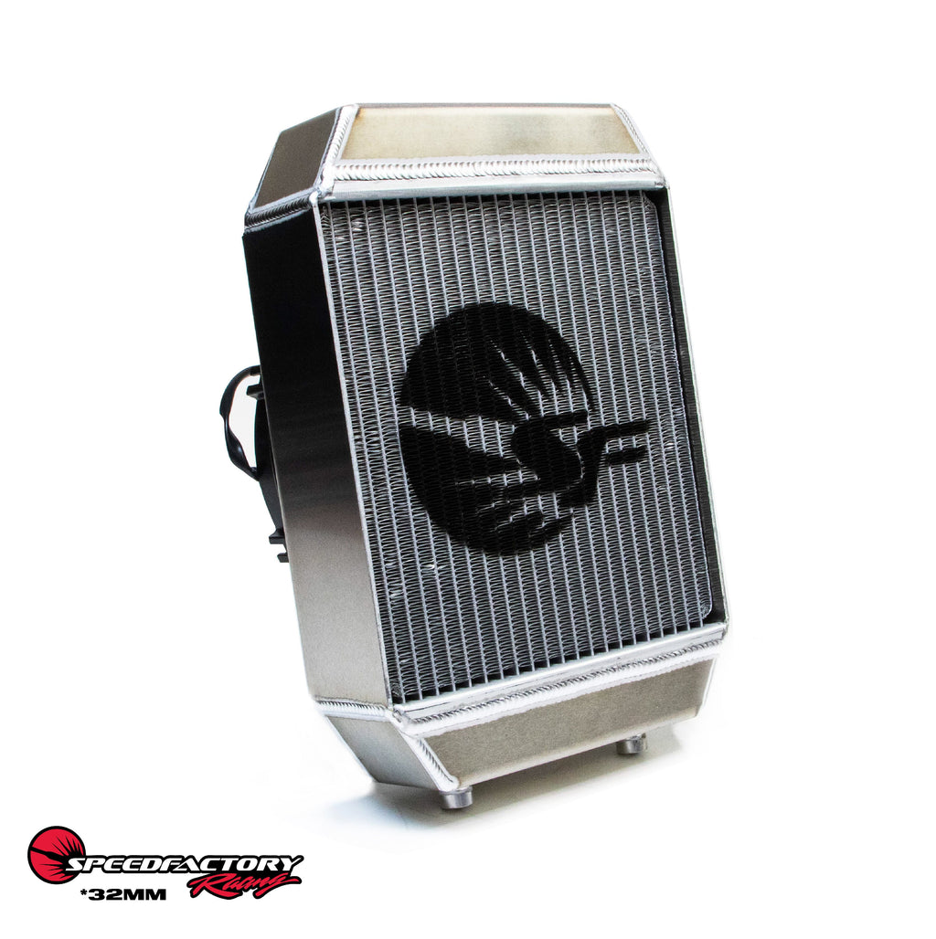 Custom Radiators For Racing SpeedFactory Racing Universal Aluminum Race Radiator – Wes Spry Racing